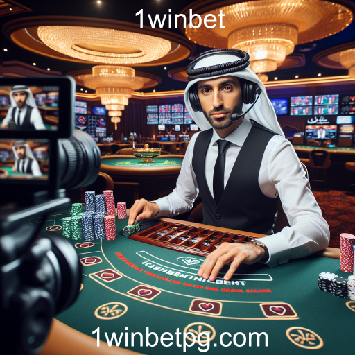 Experiência Imersiva no Cassino Ao Vivo do 1winbet